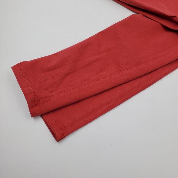 Maje Red Jaw Tomette Skinny Leg in Red Size 26 - Picture 5 of 10